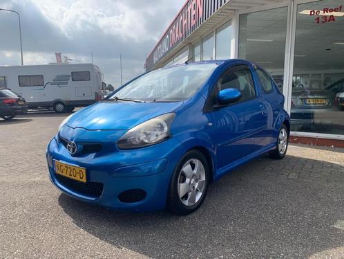 Toyota Aygo 1.0-12V Dynamic Blue, Auto's, Toyota, Bedrijf, Aygo, ABS, Airbags, Airconditioning, Centrale vergrendeling, Elektrische ramen