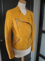 Geel pu leren jasje ONLY maat 36, Only, Geel, Ophalen of Verzenden, Jasje