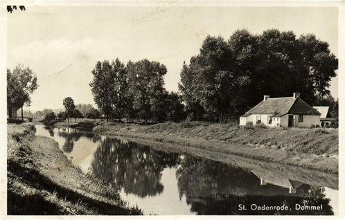 St. Oedenrode, Dommel - gelopen, Verzamelen, Ansichtkaarten | Nederland, Gelopen, 1920 tot 1940, Verzenden