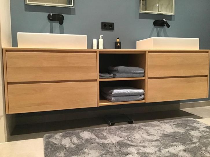 Badkamermeubel Wisse, Huis en Inrichting, Badkamer | Badkamermeubels, Nieuw, Wastafelkast, Minder dan 100 cm, 200 cm of meer, 25 tot 50 cm