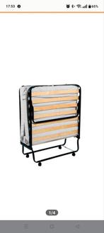 klapbed met matras en hoes, Ophalen, Zo goed als nieuw
