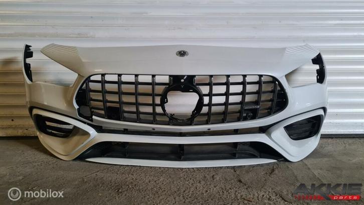 Bumper voor Mercedes CLA 45 AMG X118 C118 ('19->), Auto-onderdelen, Carrosserie en Plaatwerk, Bumper, Voor, Gebruikt, Ophalen of Verzenden