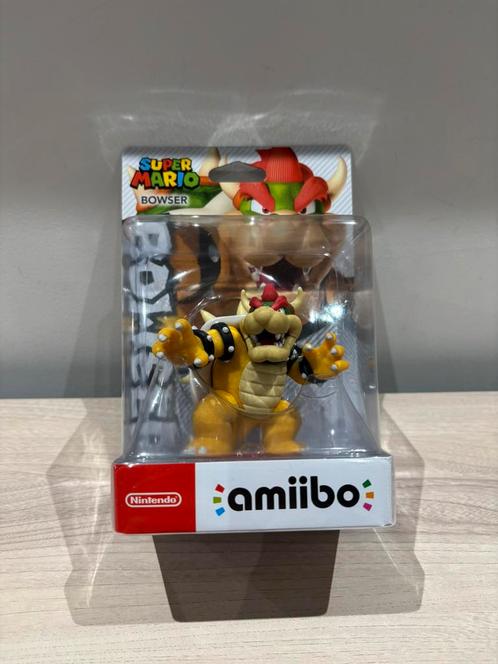 Bowser-amiibo (Super Mario Collection) super smash bro’s, Spelcomputers en Games, Games | Nintendo Switch, Zo goed als nieuw, 3 spelers of meer