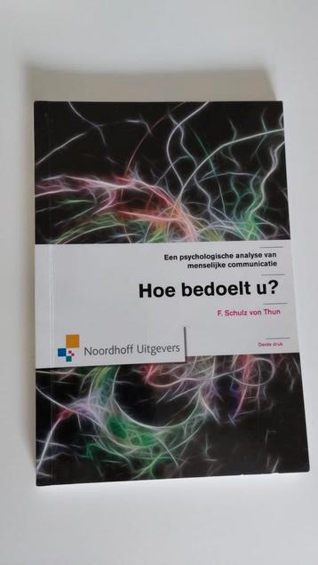 Hoe bedoelt u? Schulz von thun beschikbaar voor biedingen