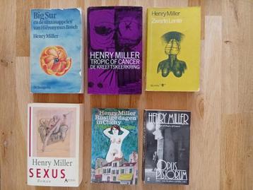Henri Miller - diverse boeken beschikbaar voor biedingen