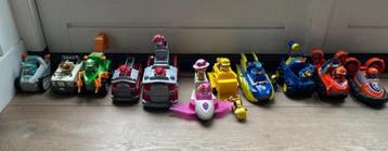 11 paw patrol voertuigen beschikbaar voor biedingen