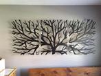 Metal tree wanddecoratie – metalen boom 3D mat zwart – Nieuw, Ophalen, Nieuw