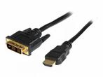 1 meter StarTech  HDMI naar DVI-D Kabel - M/M, Ophalen of Verzenden, Zo goed als nieuw