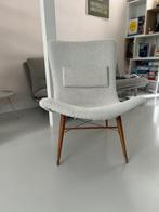 Fauteuil vintage design Miroslav Navratil, Hout, Minder dan 75 cm, Gebruikt, 50 tot 75 cm