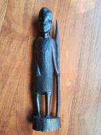 Strijder van hout 33 cm lang, Antiek en Kunst, Kunst | Niet-Westerse kunst, Ophalen of Verzenden