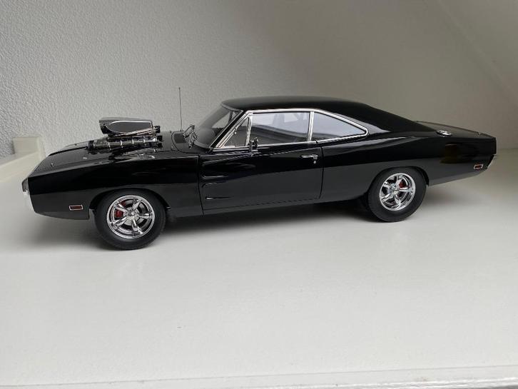 1/8 Dodge Charger R/T 1970 DeAgostini (Fast & Furious), Hobby en Vrije tijd, Modelauto's | 1:5 tot 1:12, Zo goed als nieuw, Auto