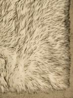 Schapenvacht vloerkleed home deco Faux fur fluffy 80x120cm, 100 tot 150 cm, Wit, Zo goed als nieuw, Rechthoekig