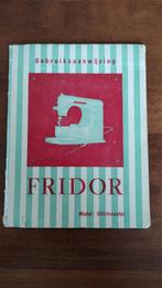 Fridor Stitchmaster naaimachine handleiding Nederlands, Hobby en Vrije tijd, Naaimachines en Toebehoren, Ophalen of Verzenden
