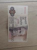 5000 pesetas uit 1979, Ophalen of Verzenden