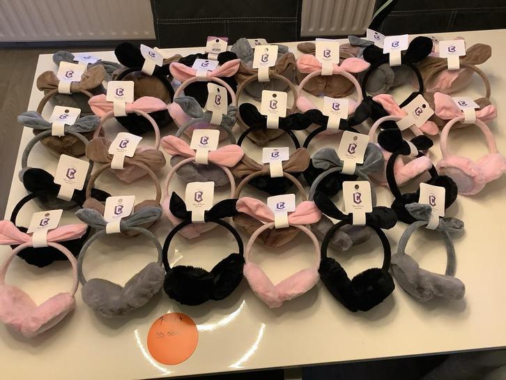 Winstpakker : Partij nieuwe oorwarmers (p-04), Diversen, Rommelmarktspullen, Nieuw, Ophalen of Verzenden