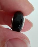 Pandora Facet geslepen Muranoglas, Zwart, Pandora, Ophalen of Verzenden, Zo goed als nieuw, 1 bedel