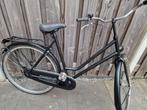 Zwarte omafiets 28inch, 53 tot 56 cm, Ophalen, Gebruikt, Handrem