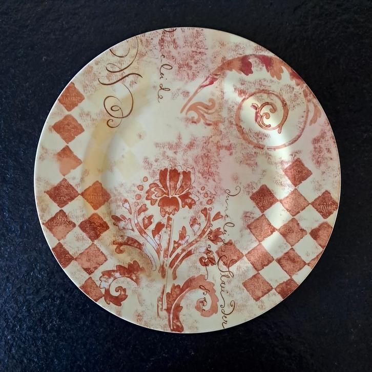 Grote dinerborden Churchill Tuscany Classic by Jeff Banks, Huis en Inrichting, Keuken | Servies, Zo goed als nieuw, Bord(en), Overige stijlen