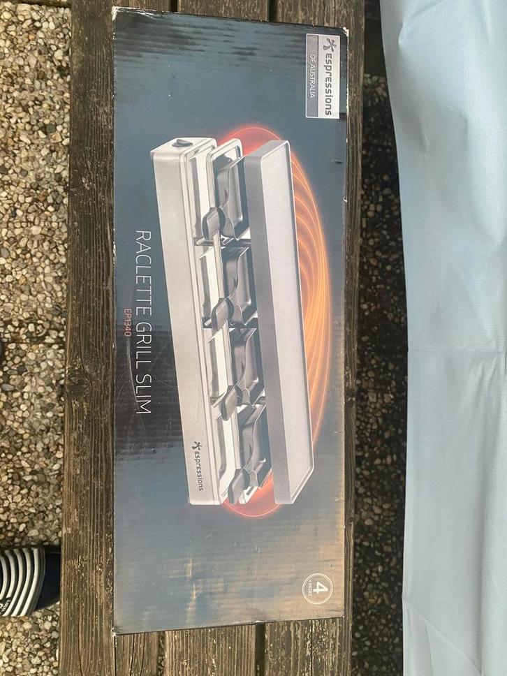 Espressions Raclette EP1340, Witgoed en Apparatuur, Gourmetstellen, Nieuw, Ophalen of Verzenden