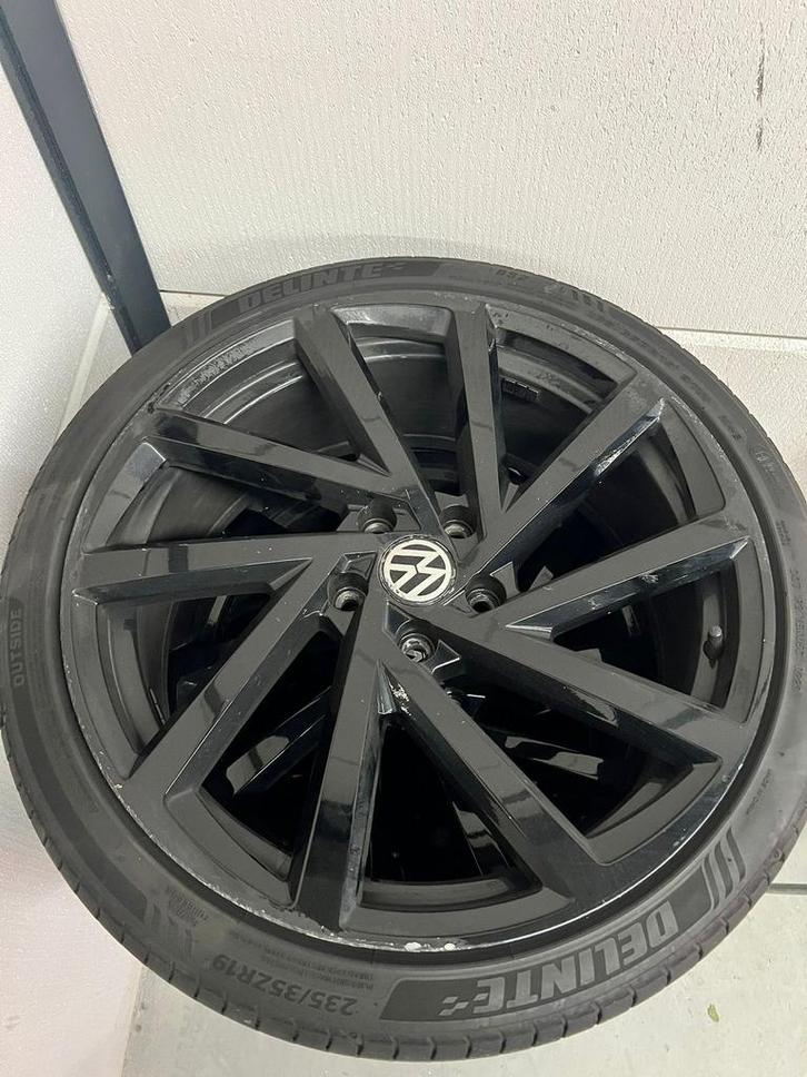 19” Volkswagen Spielberg 5x112 Golf 6 7 8, Auto-onderdelen, Banden en Velgen, Banden en Velgen, Zomerbanden, 19 inch, 235 mm, Personenwagen