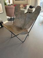 Vintage BKF Butterfly Chair - Jorge Ferrari Hardoy - Knoll, Huis en Inrichting, Stoelen, Gebruikt, Verzenden, Leer, Eén