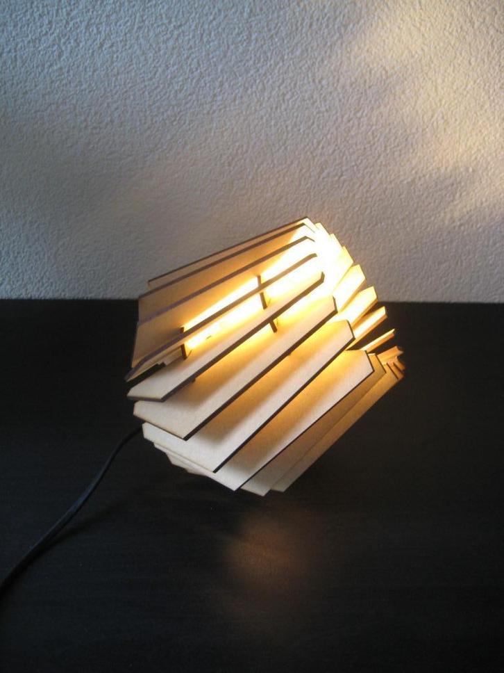 Tjalle en Jasper Design lampje, Huis en Inrichting, Lampen | Tafellampen, Nieuw, Minder dan 50 cm, Overige materialen, Ophalen of Verzenden
