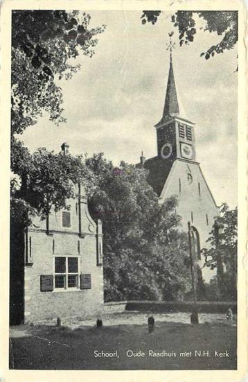 (300-445-029) Schoorl Oude Raadhuis met Kerk beschikbaar voor biedingen