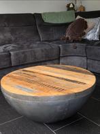 Unieke Salon Tafel - Industrieel Design, Huis en Inrichting, Tafels | Salontafels, Overige houtsoorten, Gebruikt, 50 tot 100 cm