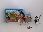 Playmobil Voltigeteam met paard 6933 en doosje, Complete set, Ophalen of Verzenden, Zo goed als nieuw