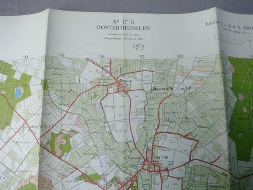 17 G Oosterhesselen Zwinderen Meppen Zweelo Gees 1959, Antiek en Kunst, Kunst | Litho's en Zeefdrukken, Ophalen of Verzenden
