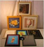 Partij van 8 Vierkante Fotolijsten allerlei - 25x25, Ophalen of Verzenden, Zo goed als nieuw