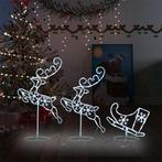 Kerstdecoratie rendieren en slee 260x21x87 cm, Diversen, Kerst, Info@bargains-by-dj.nl, Nieuw, Ophalen of Verzenden, Bargains by DJ