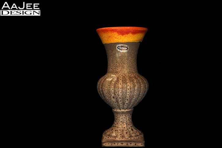 Fat Lava vaas - West Germany - Vulgana - MCM, Huis en Inrichting, Woonaccessoires | Vazen, Gebruikt, Overige kleuren, Minder dan 50 cm