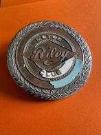 Mooie Riley motor club badge bordje logo. Oldtimer auto., Ophalen of Verzenden, Gebruikt, Overige typen