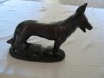 Oud beeld van zwarte hond, Verzamelen, Ophalen, Gebruikt, Dier