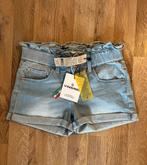 Nieuwe Vingino korte spijkerbroek short licht blauw demin, Broek, Meisje, Nieuw, Ophalen of Verzenden