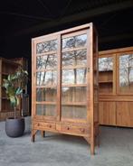 Antieke vitrinekast | Servieskast | Museumkast #2530