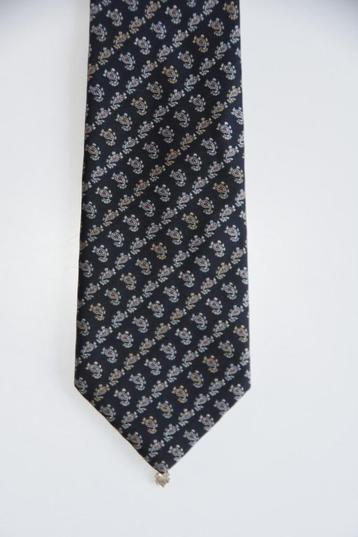 Exclusieve Alpi stropdas blauw met patroon beschikbaar voor biedingen