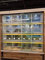 Dubbele vogelstelling, Ophalen, Gebruikt, Hout, Broedkooi of Kweekkooi