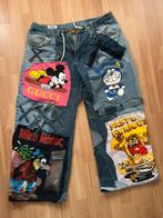 Designed spijkerbroek, Ophalen of Verzenden, Zo goed als nieuw, Blauw, W32 (confectie 46) of kleiner