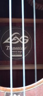 LAG T100DCE Semi-Akoestische Gitaar, Muziek en Instrumenten, Snaarinstrumenten | Gitaren | Akoestisch, Ophalen, Gebruikt, Western- of Steelstringgitaar