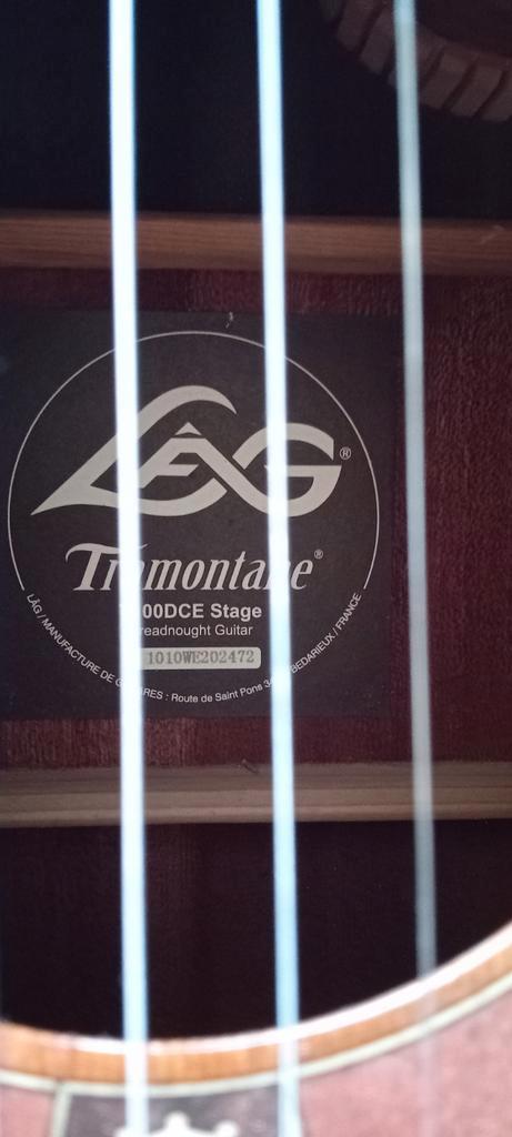 LAG T100DCE Semi-Akoestische Gitaar, Muziek en Instrumenten, Snaarinstrumenten | Gitaren | Akoestisch, Gebruikt, Western- of Steelstringgitaar