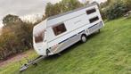 Caravan met stapelbed te koop! Dethleffs EL 3, Caravans en Kamperen, Caravans, Treinzit, Particulier, Dethleffs, Luifel