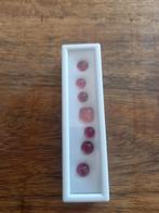 Geslepen roze rode toermalijn, Verzamelen, Mineralen en Fossielen, Ophalen of Verzenden