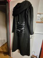 Gothicana Mantel - Lange jas met details!, Ophalen of Verzenden, Zo goed als nieuw, Zwart