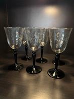 Vintage Luminarc Onyx Swirl Dessert Wijnglazen, Ophalen, Gebruikt, Overige typen