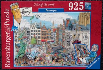 Ravensburger puzzel Cities of the World "Antwerpen" beschikbaar voor biedingen