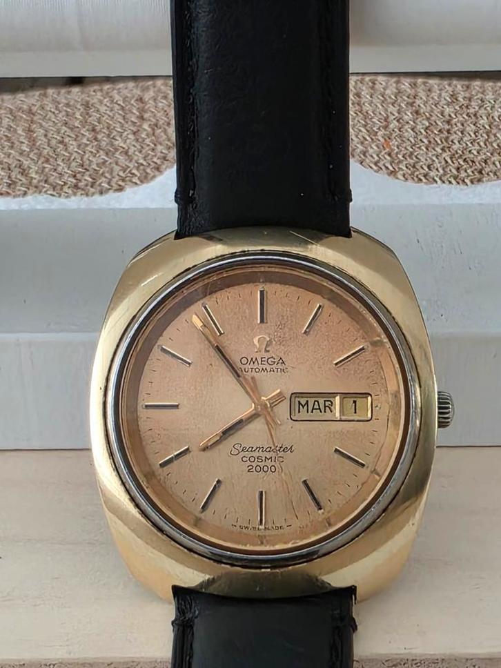 Omega Seamaster Cosmic 2000 Cal.1022, Sieraden, Tassen en Uiterlijk, Horloges | Heren, Zo goed als nieuw, Polshorloge, Omega, Staal