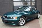 BMW Z3 Roadster 1.8i Sport Line M Uitvoering FULL SERVICE! A, Auto's, Oldtimers, Achterwielaandrijving, Zwart, Cabriolet, Leder