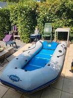 Rubberboot met motor (3pk) en accesoires, Watersport en Boten, Ophalen, Gebruikt, Overige typen, Motorboot